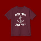 Kids T-Shirt - Plain White Heavy Cotton Tee (Everyday Wear, School & Play)