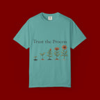 Trust the Process Floral T-Shirt — Growth Graphic Tee