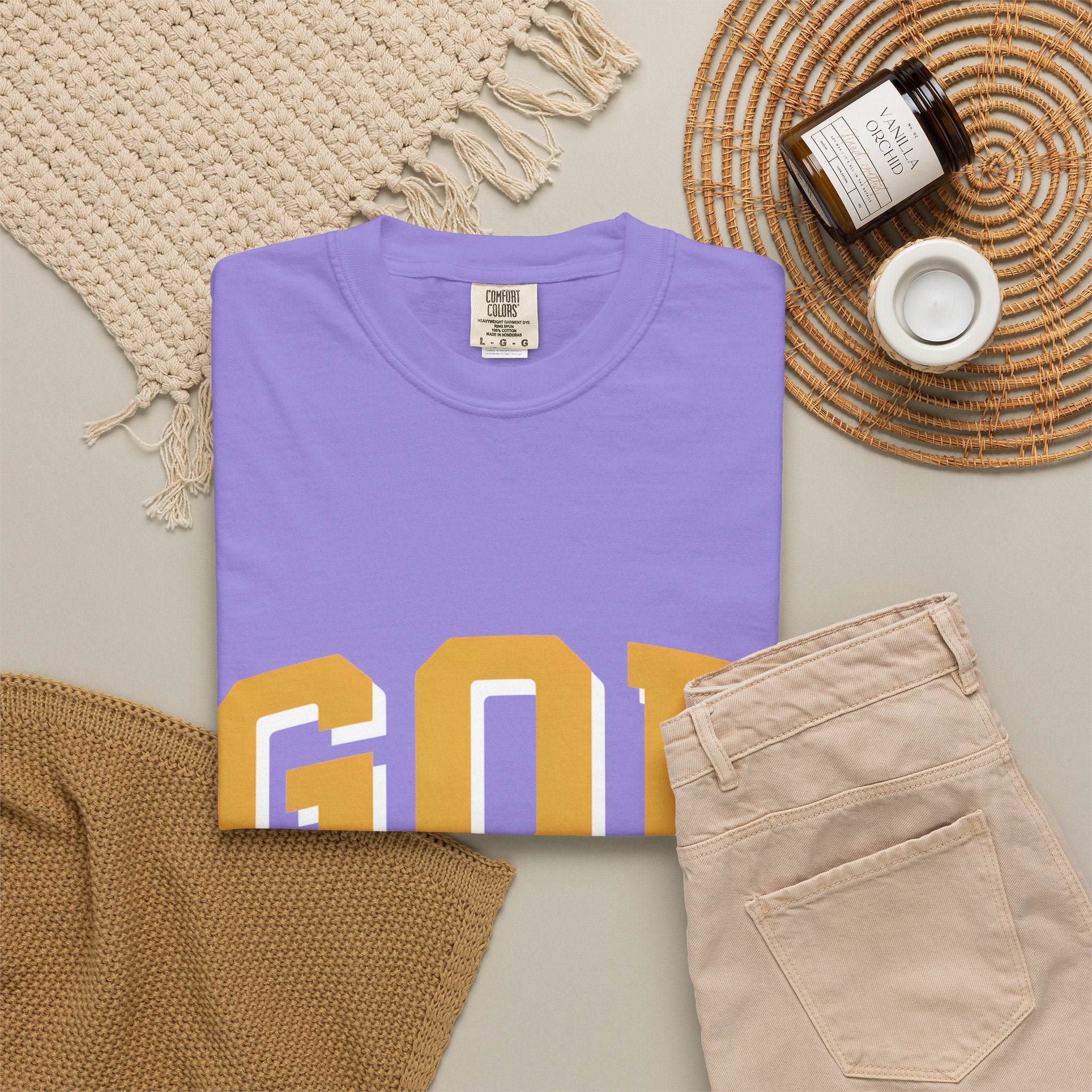 God Is My Strength T-Shirt — Faith Christian Graphic Tee