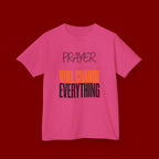 Kids T‑Shirt — "Prayer Will Change Everything" Inspirational Faith Tee