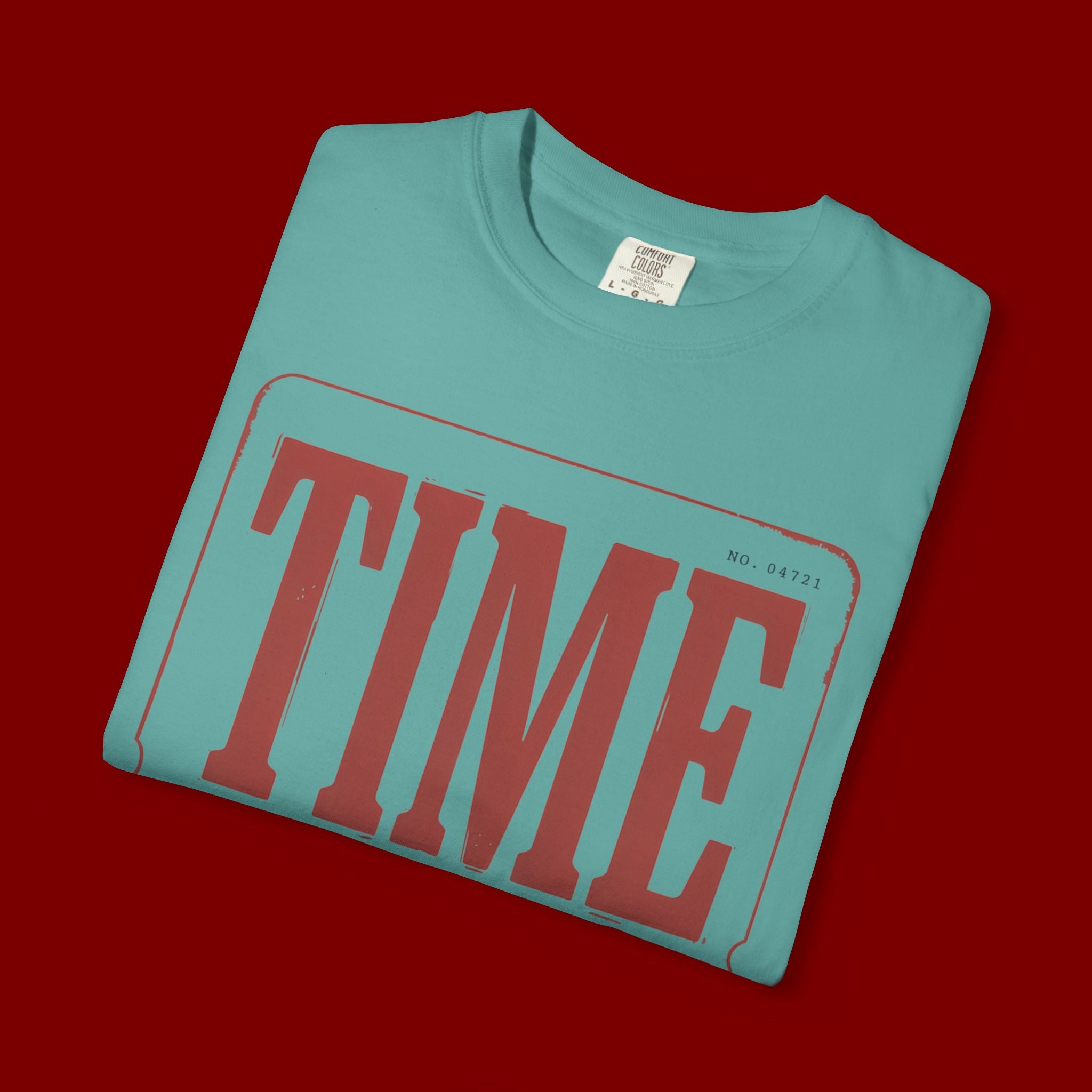 TIME Never Comes Again T-Shirt — Vintage Ticket Graphic Tee