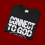 Connect to God T-Shirt — "The Password Is Prayer" Christian Faith Tee