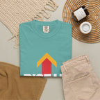 Arrow Up Graphic T-Shirt — Bold Upward Arrow Design