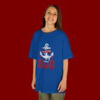 Kids Anchor T‑Shirt – "I'm Nothing Without God" Christian Tee for Boys & Girls