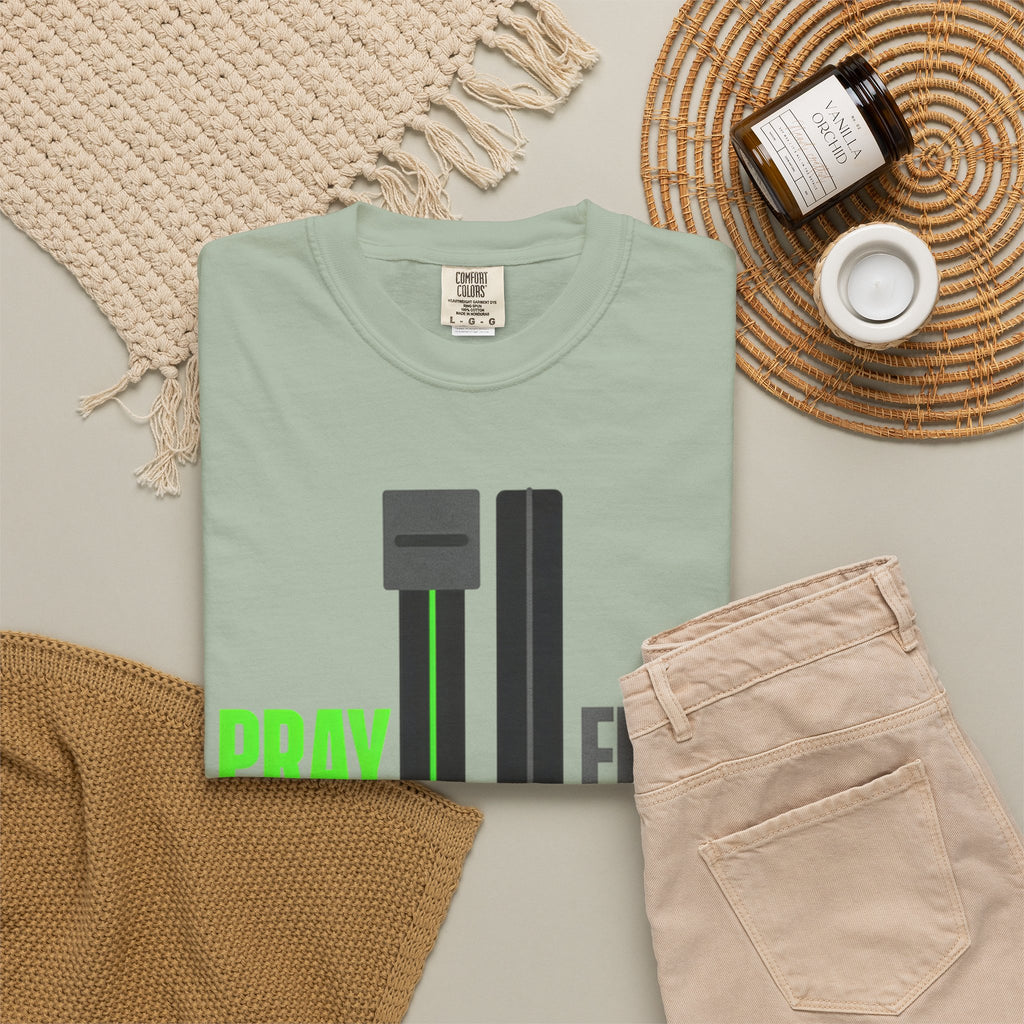 Pray More Fear Less T-Shirt — Inspirational Faith Graphic Tee