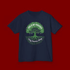 Kids Tee — "God Is My Provider" Tree of Faith Christian Shirt