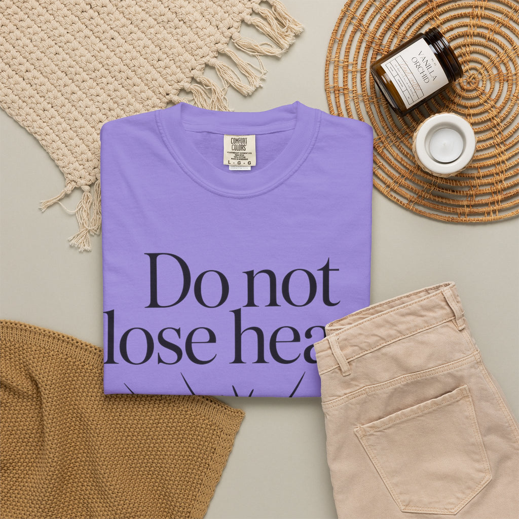 Do Not Lose Heart T-Shirt — Trust God’s Plan Christian Inspirational Tee