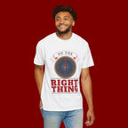 Do The Right Thing Compass T-Shirt — Motivational Graphic Tee