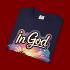 T-Shirt — “In God the Heart Finds Peace” Religious Faith Tee