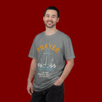 Prayer Anchor T-Shirt — "Prayer: The Most Powerful Weapon of a Believer" Christian Faith Tee
