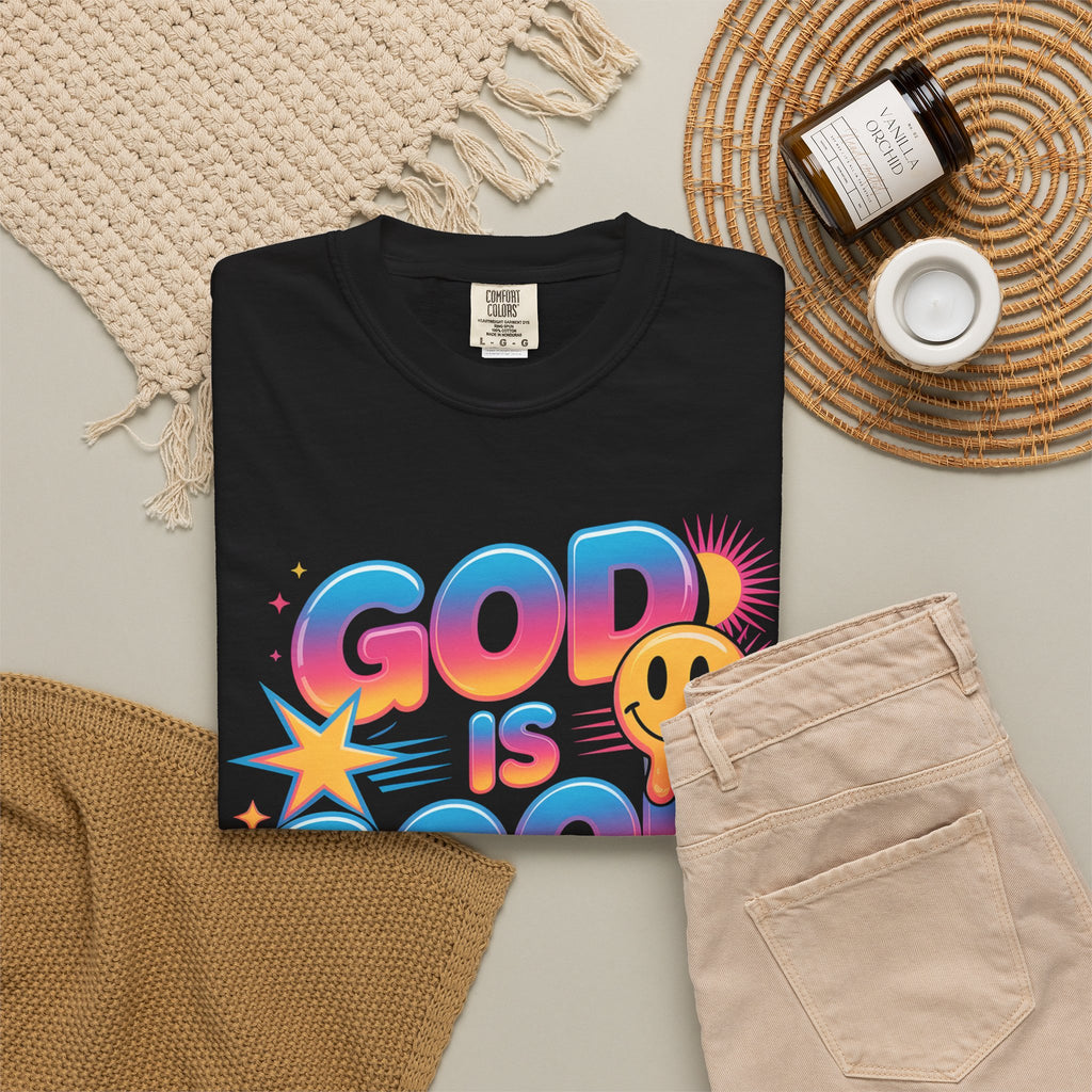 God Is Good All The Time T-Shirt — Positive Christian Graphic Tee