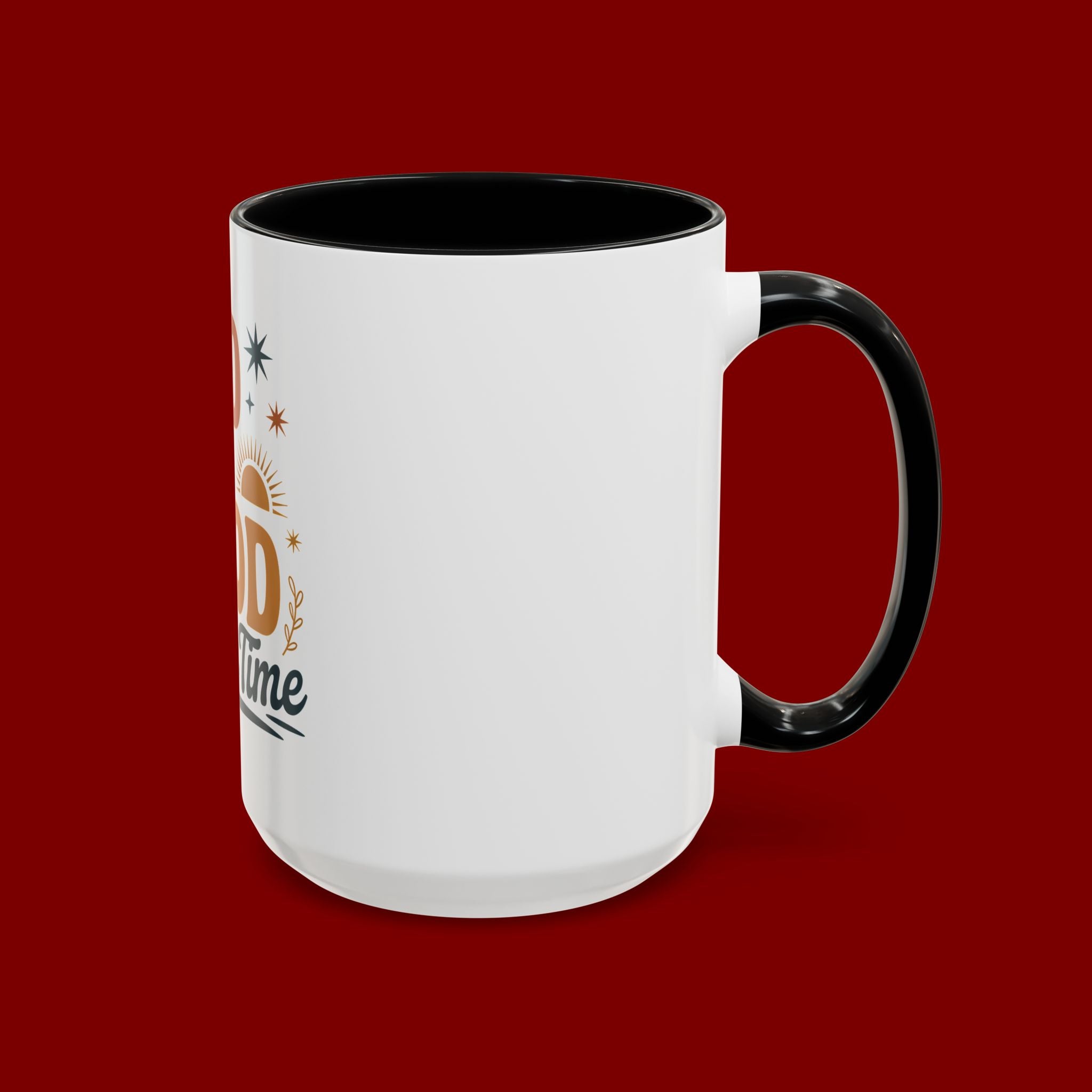 Praise the Lord Coffee Mug – Retro Christian Faith Accent Mug (11/15oz)