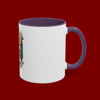 Christian Coffee Mug — “My Help Is Only From God The Creator” Accent Mug