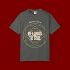 Faith T-Shirt — "Belongs to God" Christian Graphic Tee