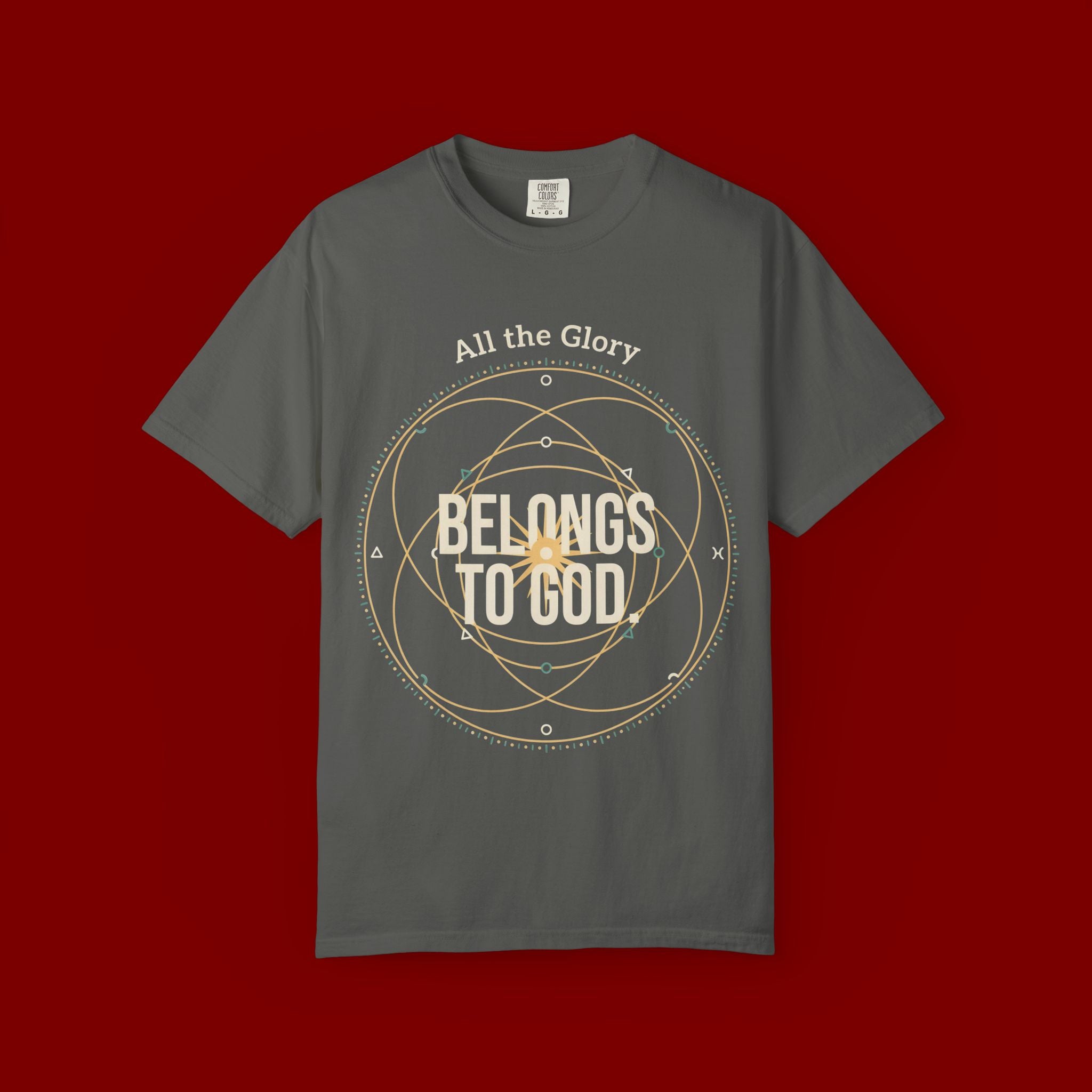 Faith T-Shirt — "Belongs to God" Christian Graphic Tee