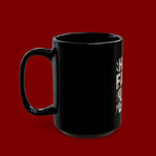 Have Faith In God Black Mug — Christian Inspirational Coffee Cup (11oz & 15oz)