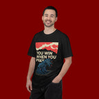 You Win When You Pray T-Shirt — Vintage Wave Faith Tee