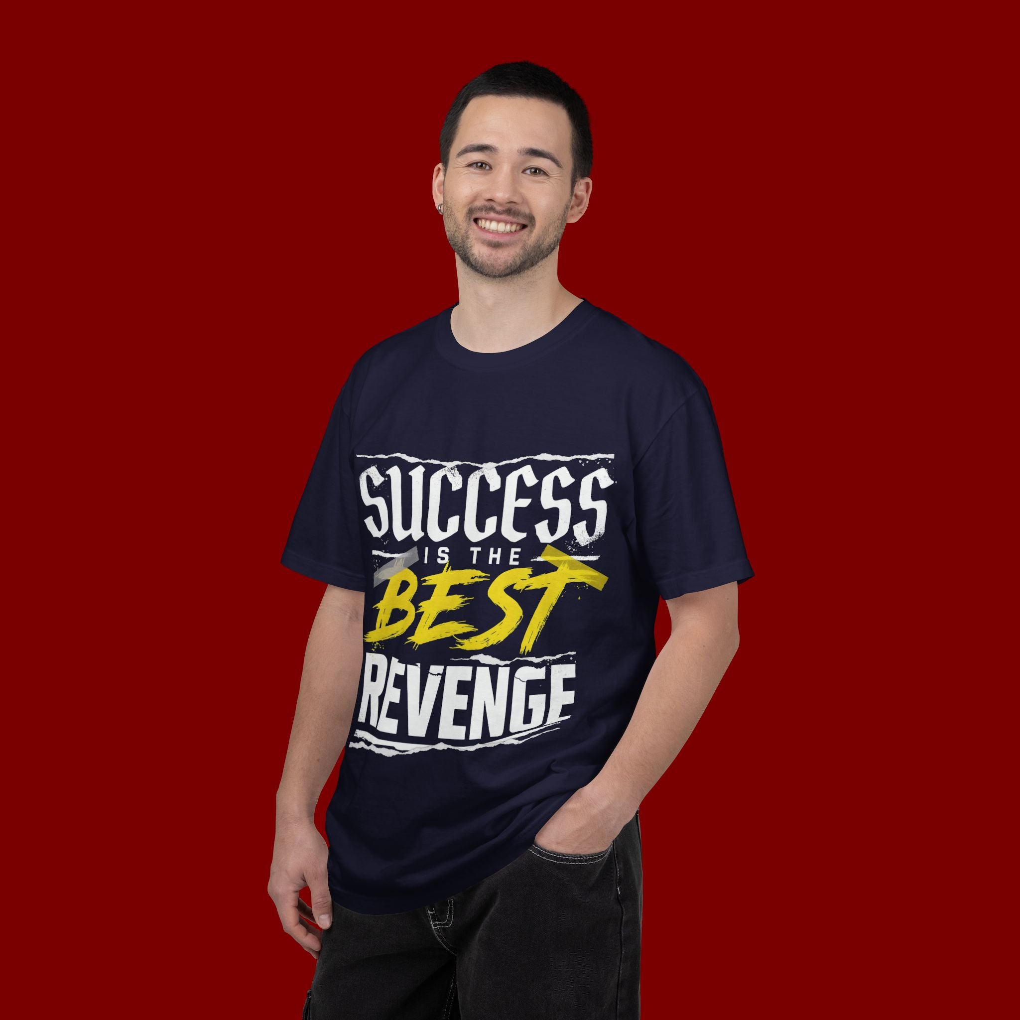 Success Is the Best Revenge T-Shirt — Motivational Graphic Tee