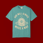God Will Always Make A Way T-Shirt — Compass Christian Faith Graphic Tee