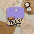 Trust God, Bro T-Shirt — Retro Ribbon Faith Tee