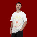 Mindset Over Everything T-Shirt — Positive Vibes Compass Graphic Tee