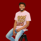 God First Bro T-Shirt — Retro Christian Faith Tee