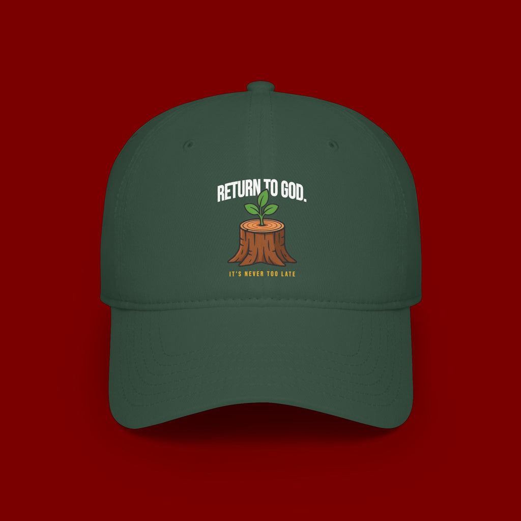 Return to God Baseball Cap — 'It's Before the Fall' Religious Prayer Hat