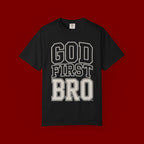 God First Bro T-Shirt — Faith-Based Graphic Tee