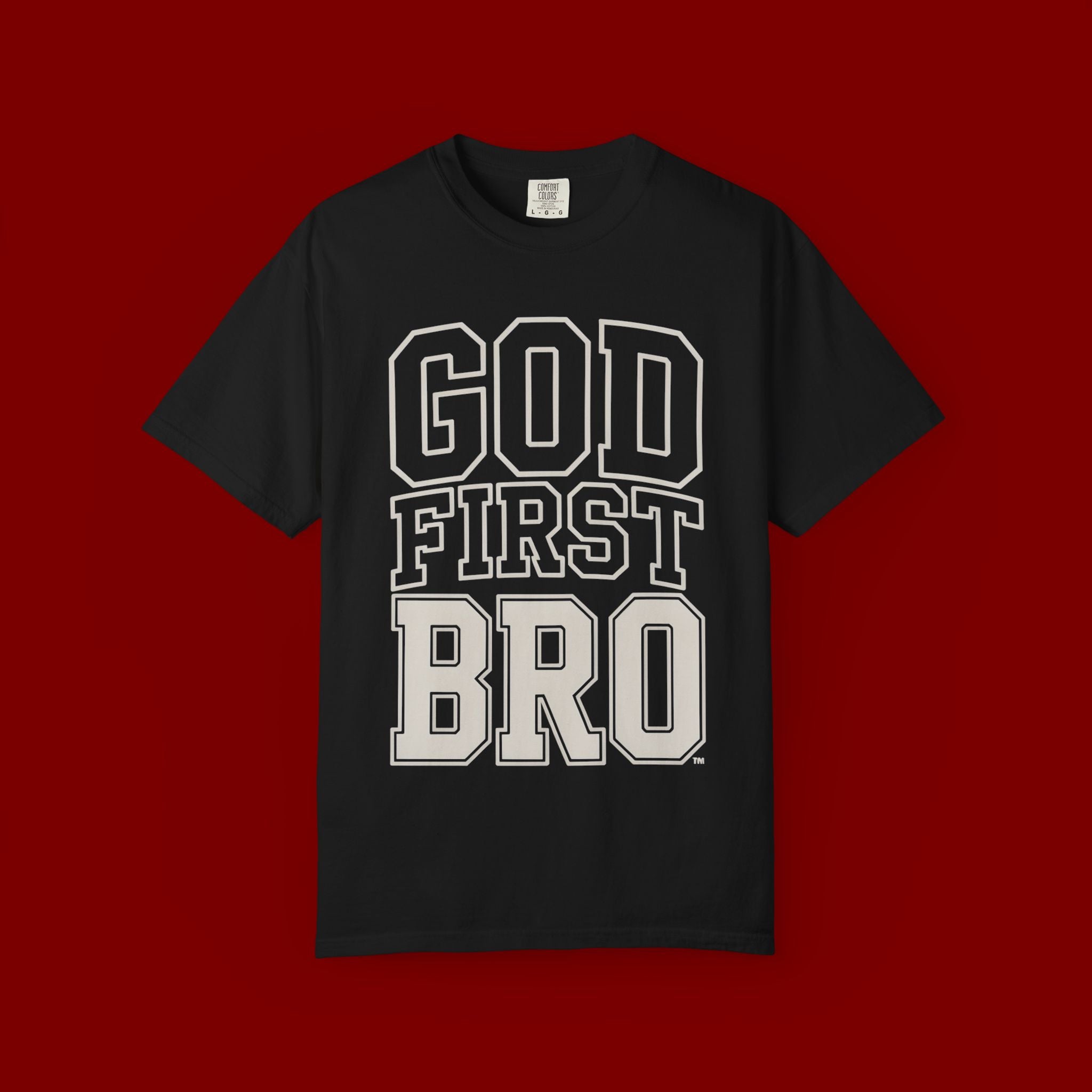 God First Bro T-Shirt — Faith-Based Graphic Tee