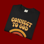 Connect to God T-Shirt — "The Password Is Prayer" Retro Faith Tee