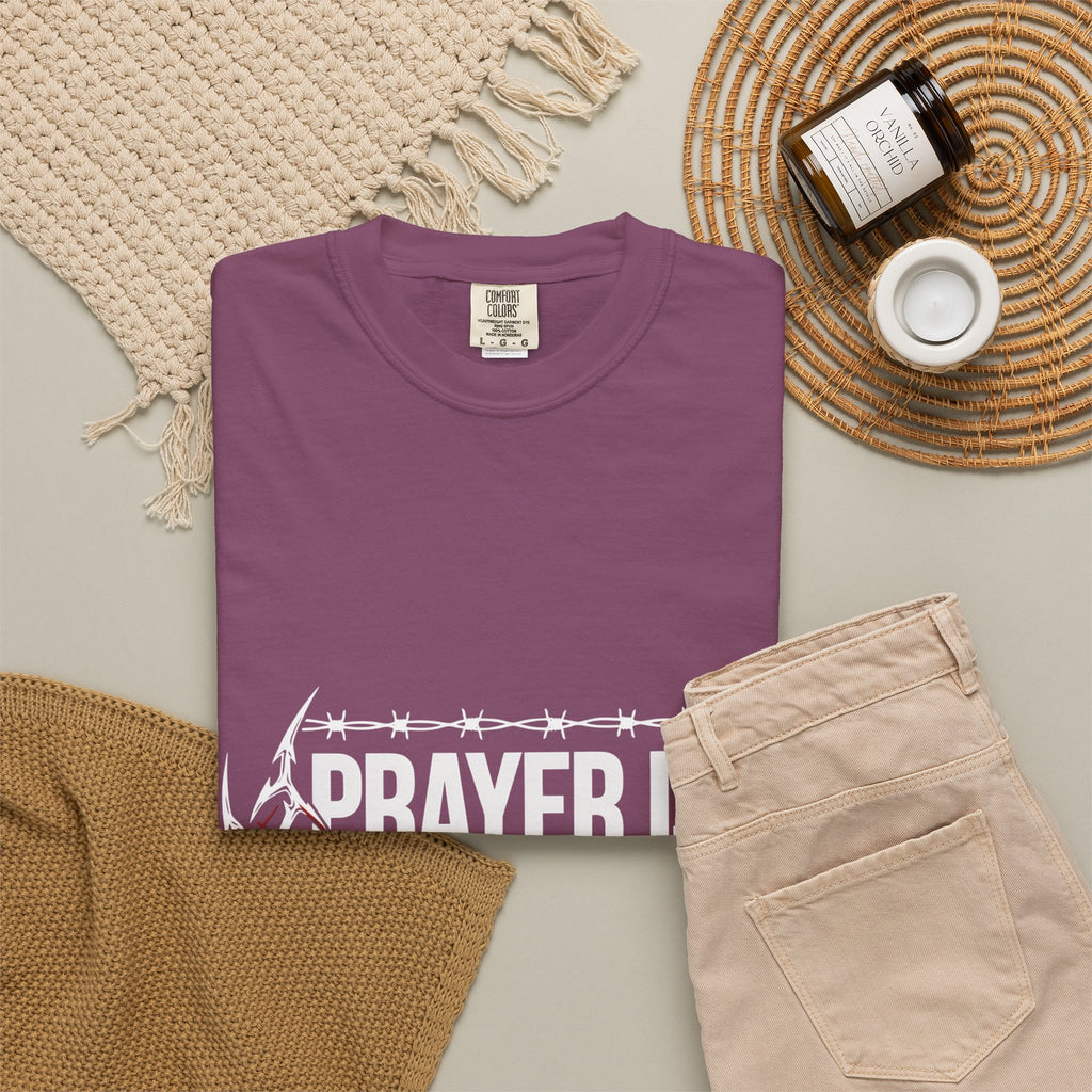 Prayer Is A Weapon T-Shirt — Christian Faith Graphic Tee