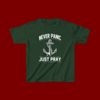 Kids T-Shirt - Plain White Heavy Cotton Tee (Everyday Wear, School & Play)