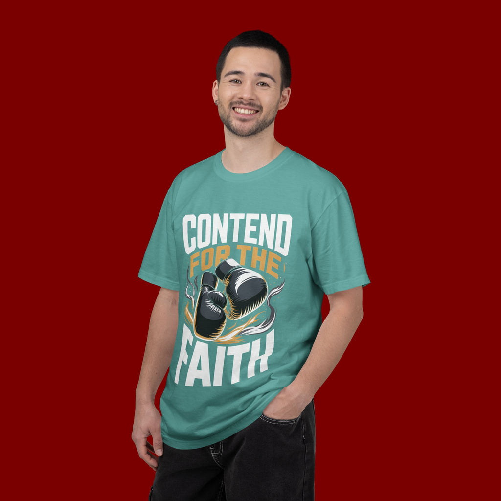 Boxing Gloves "For The" Graphic T-Shirt — Vintage Fight Club Tee