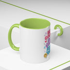 Be Good. Do Good. Feel Good. Accent Coffee Mug — Inspirational Positive Vibes Ceramic Mug (11/15 oz)
