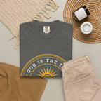 Priority Tee — "God Is The Top Priority" Christian Faith Graphic T-Shirt