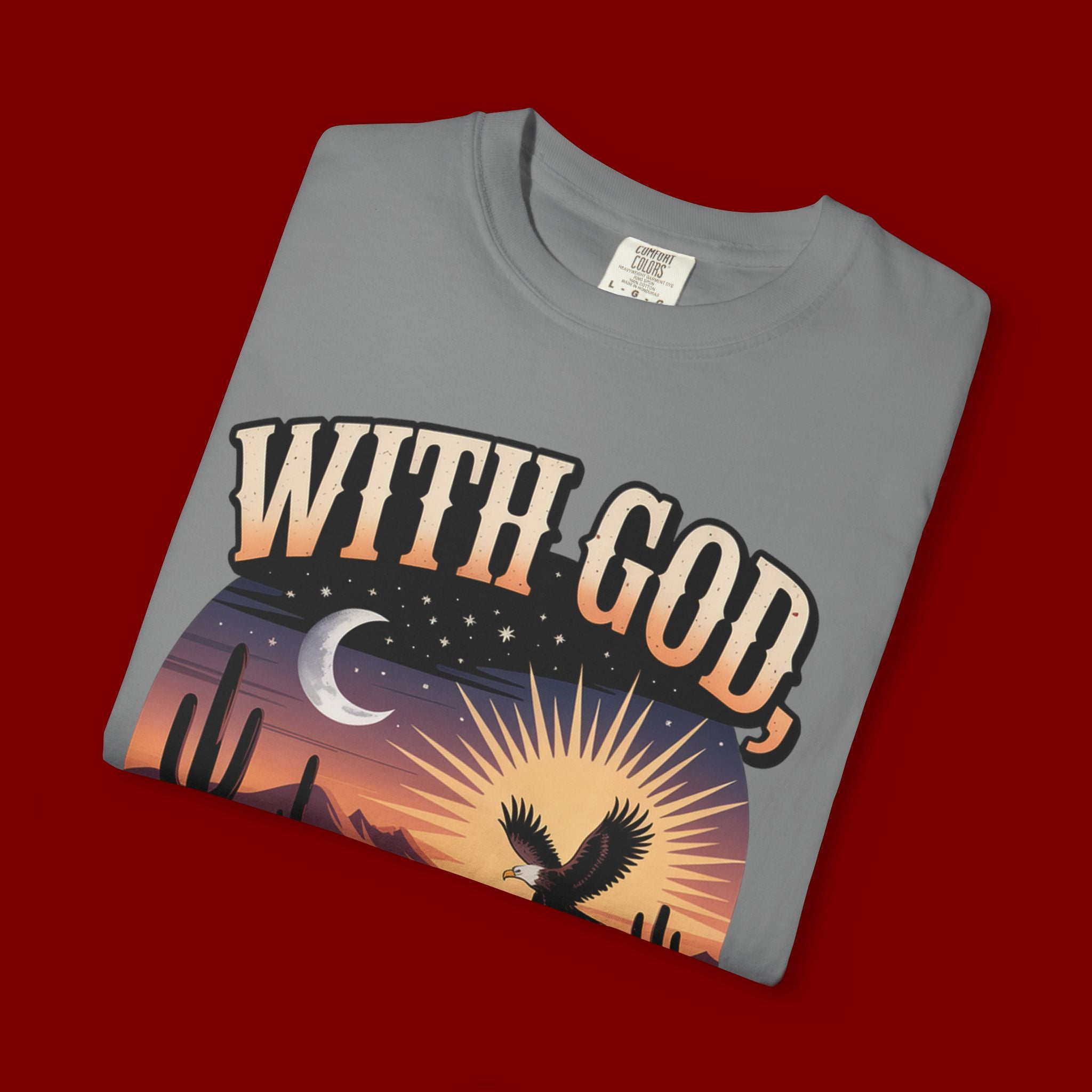 With God Every Hardship Brings Ease T-Shirt