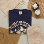 Praise the Lord Mountain T-Shirt — Christian Faith Outdoor Tee
