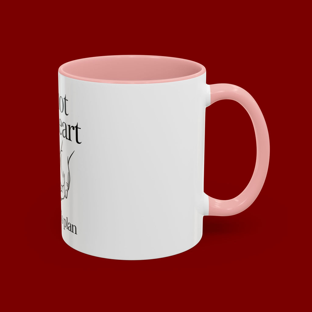 Do Not Lose Heart Accent Coffee Mug — Trust God’s Plan Inspirational Christian Mug