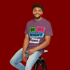 Do The Right Thing T-Shirt — Bold Retro Graphic Tee