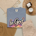 T-Shirt — “In God the Heart Finds Peace” Religious Faith Tee