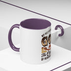 God-Themed Accent Coffee Mug – "My Help Is Only From God, The Creator of Heavens & Earth"