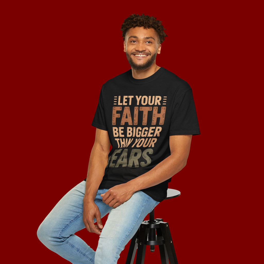 Faith Over Fear T-Shirt — Inspirational Christian Graphic Tee