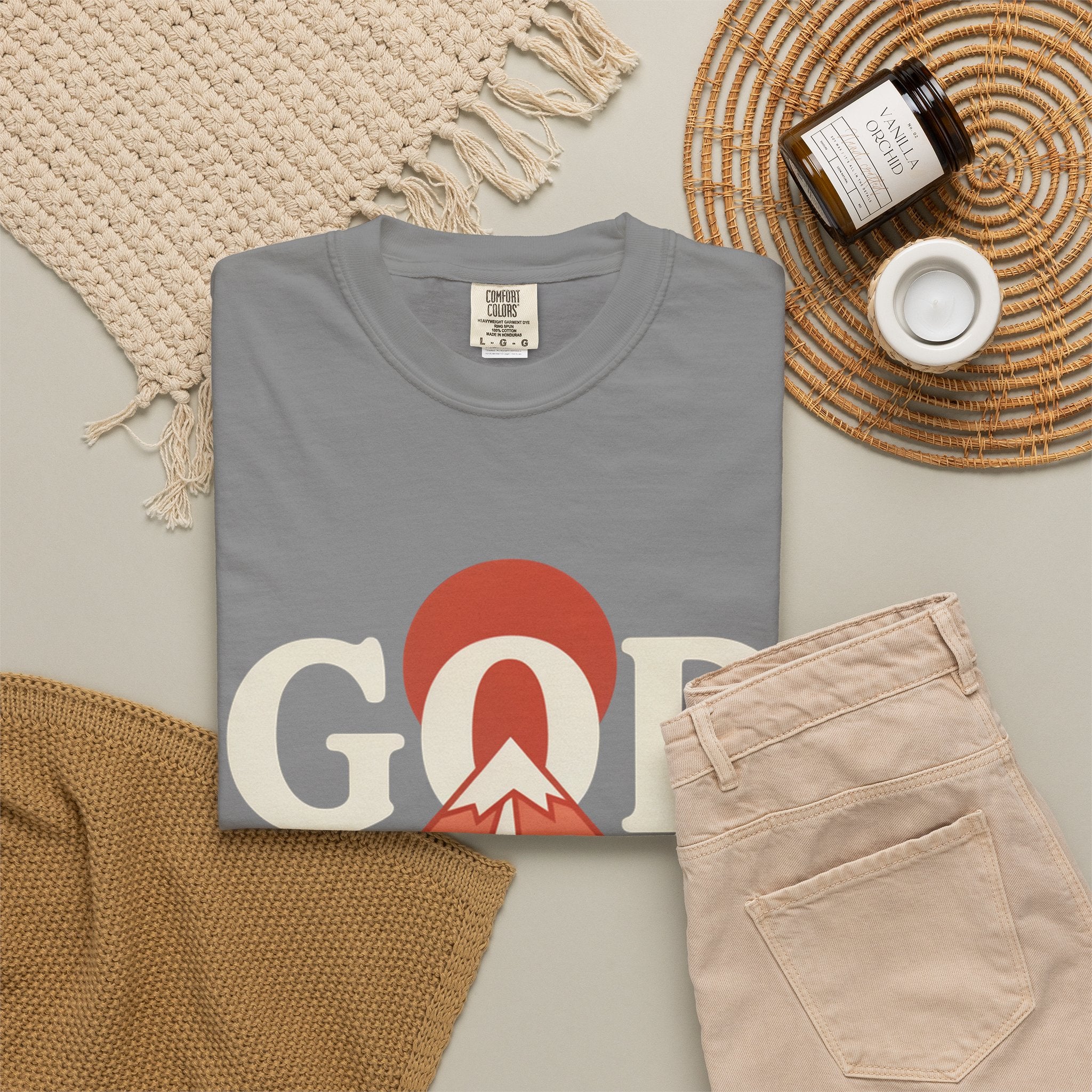 God Above All Things Mountain T-Shirt