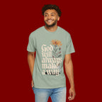 God Will Always Make a Way T-Shirt — Inspirational Floral Christian Tee