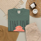 Take Time to Pray Floral T-Shirt — Christian Faith Graphic Tee