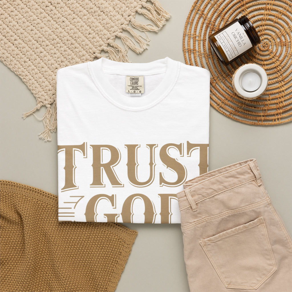 Trust God Bro T-Shirt — Faith-Based Christian Graphic Tee