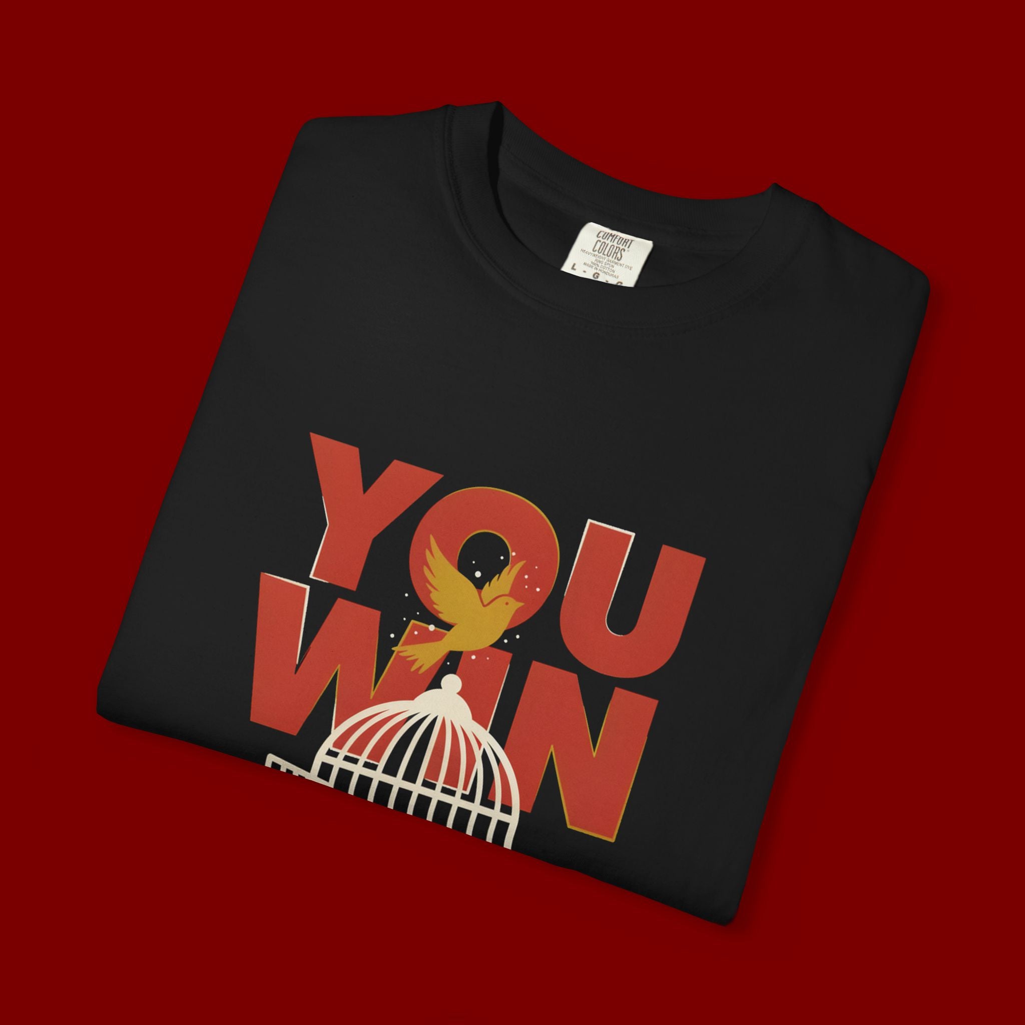 T-Shirt — "You Win When You Pray" Inspirational Faith Graphic Tee