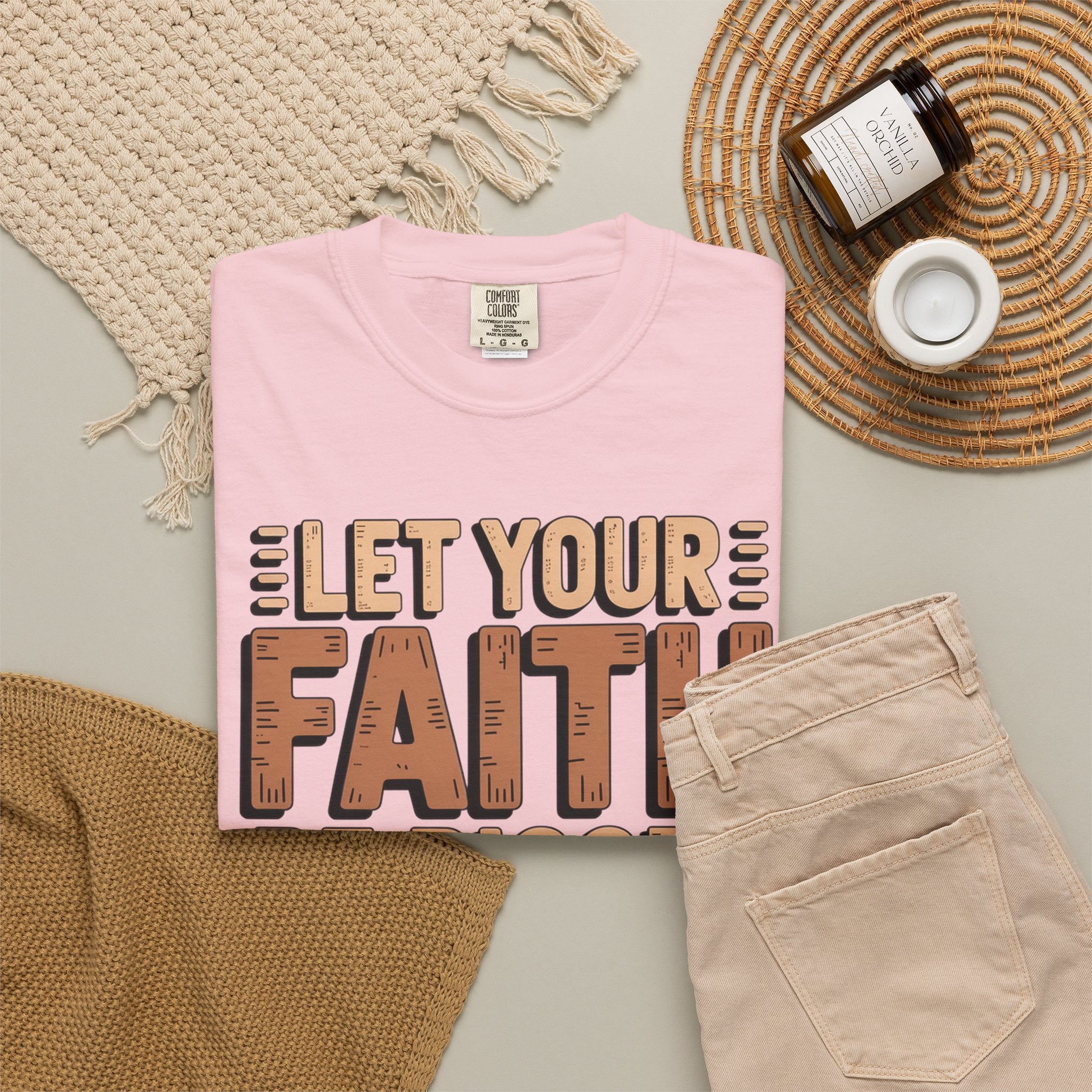 Faith Over Fear T-Shirt — Inspirational Christian Graphic Tee