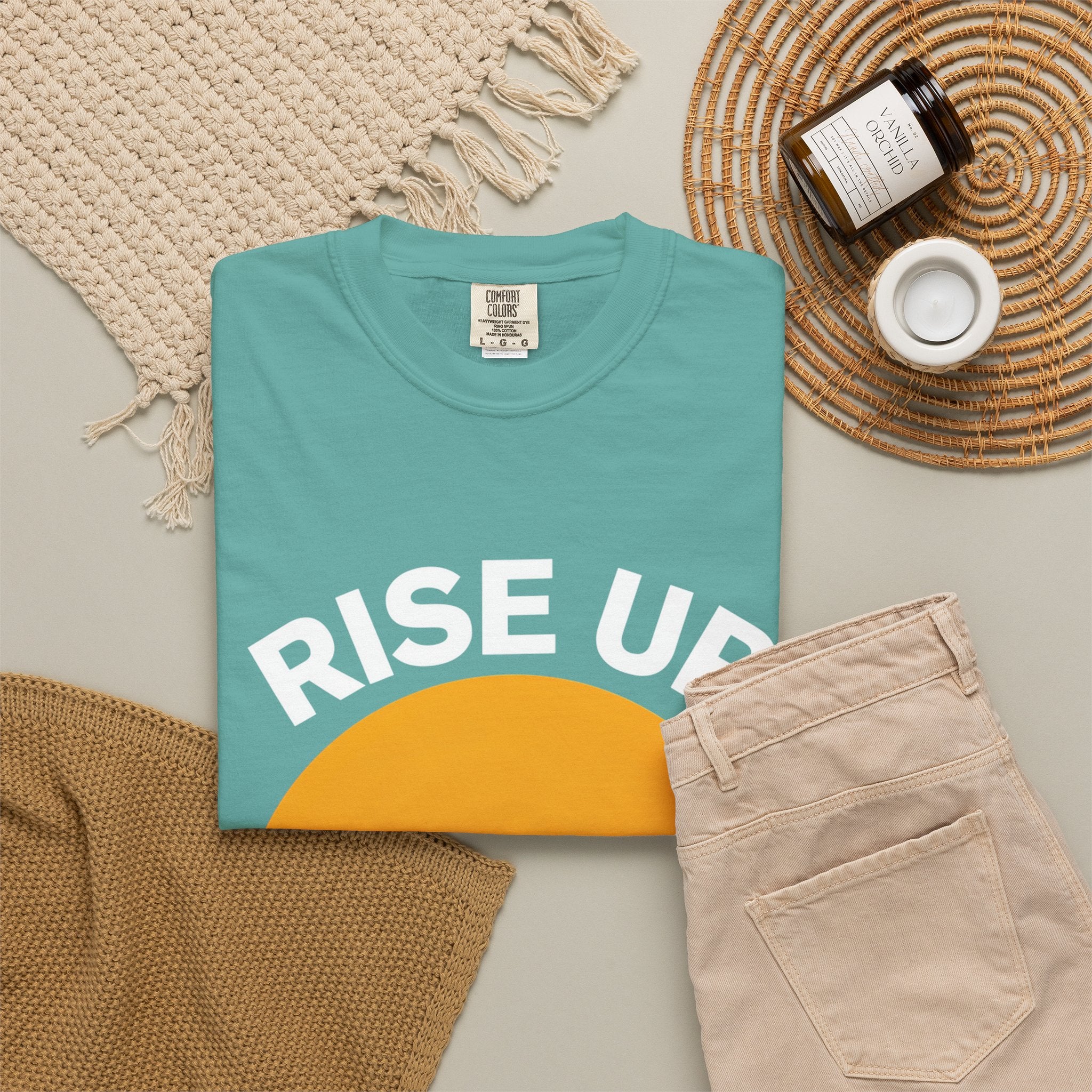 And Pray Mountain Sunset T-Shirt
