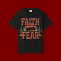 Faith Over Fear T-Shirt — Christian Inspirational Desert Graphic